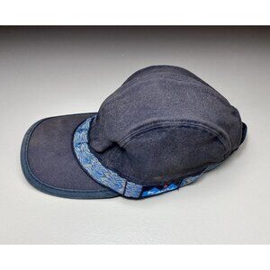 KAVU Made in USA Synthetic Strapcap Black Sz Medium preowned Hat Cap